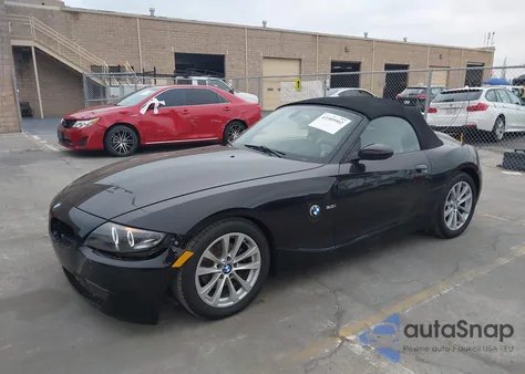 2006 BMW Z4 3.0I из США, поврежденный, VIN 4USBU33506LW66668